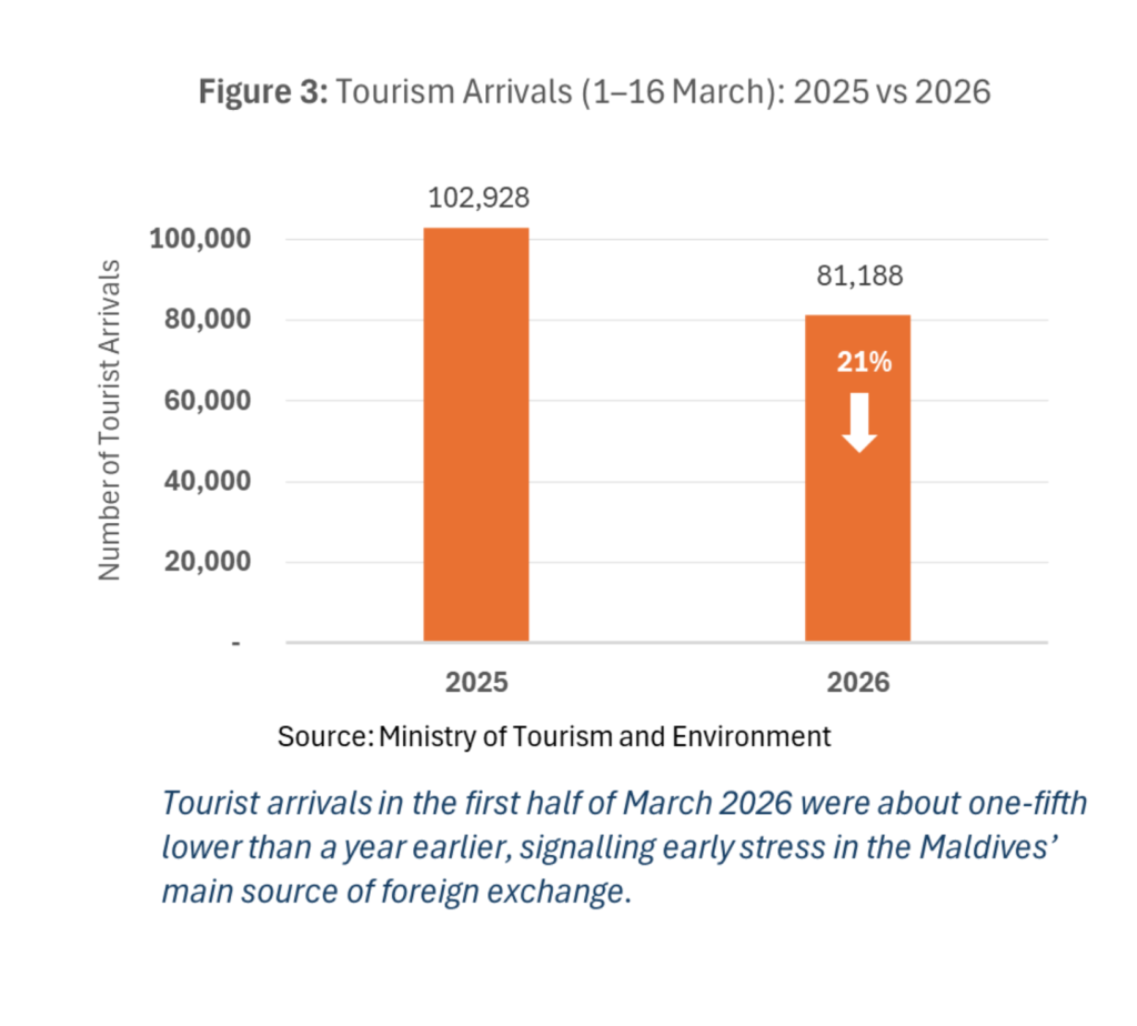 Fig 3 - tourist arrvals